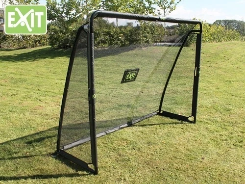 Mobilūs futbolo vartai su atmušimo sienelė Exit Coppa 220x170x80cm