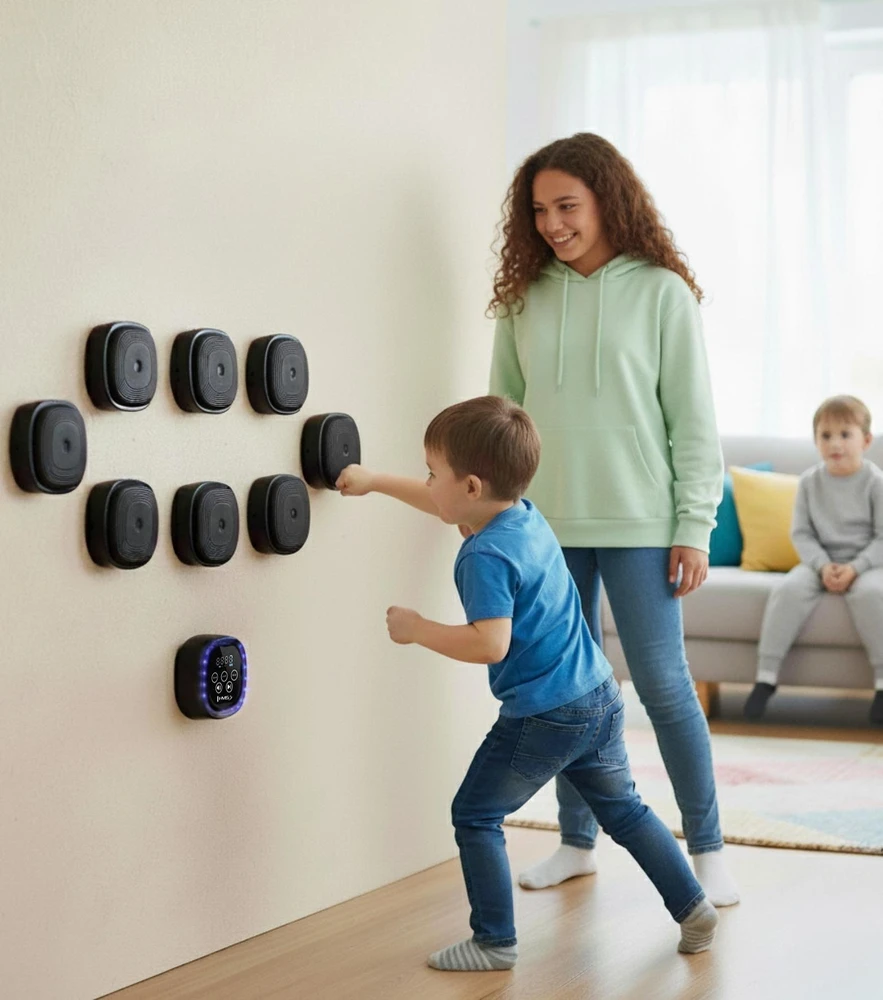 Modulinė muzikinė bokso mašina su Bluetooth ir pirštinėmis TB05 HMS