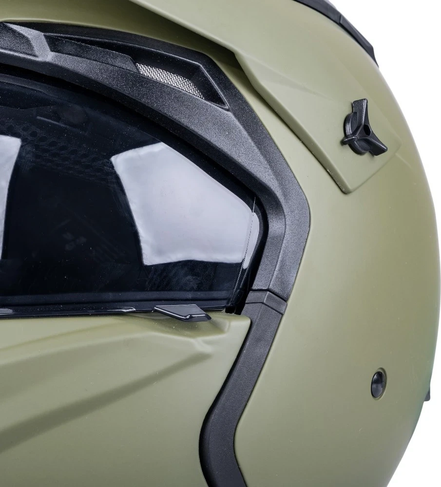 Atverčiamas motociklininko šalmas W-TEC Badalone Army