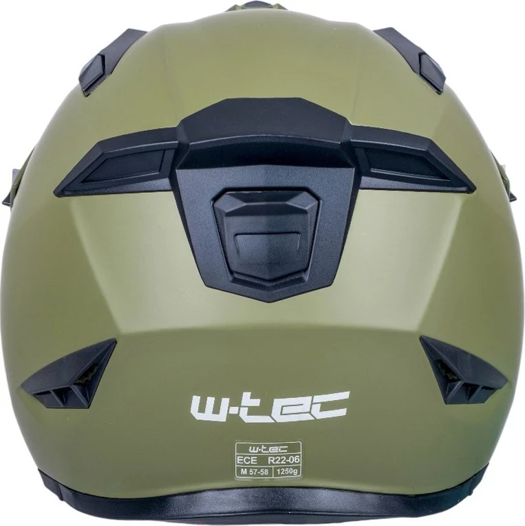 Atverčiamas motociklininko šalmas W-TEC Badalone Army