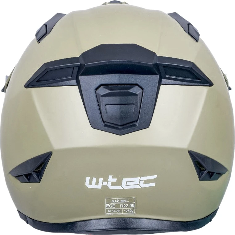 Atverčiamas motociklininko šalmas W-TEC Badalone Army