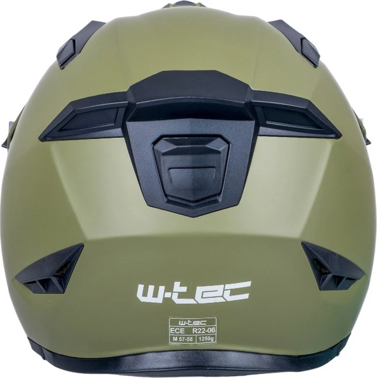 Atverčiamas motociklininko šalmas W-TEC Badalone Army