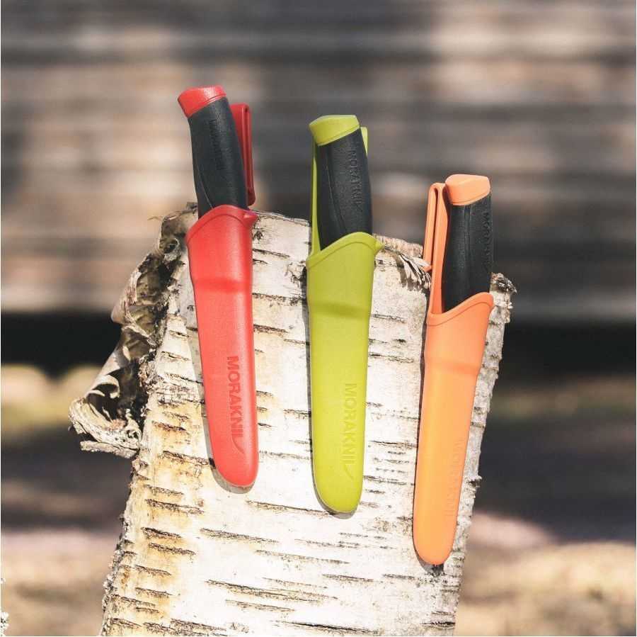 Peilis Morakniv Companion, nerūdijantis plienas, tamsiai oranžinis