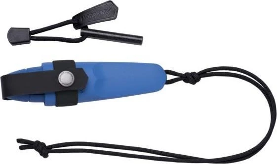 Morakniv® Eldris peilis ant kaklo, mėlynas, "Fire Starter" rinkinys