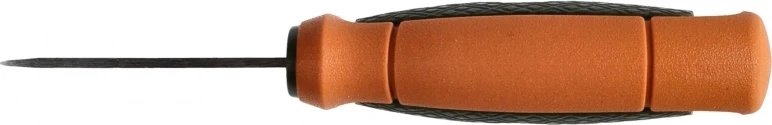 Peilis Morakniv Eldris su diržo kilpa, alyvuogių-oranžinis, nerūdijantis plienas