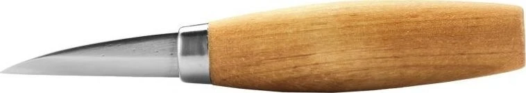 Medžio drožinėjimo peilis Morakniv® 122, tiesus, geležtė 79x2,7mm. Laminuotas plienas, beržinė rankena