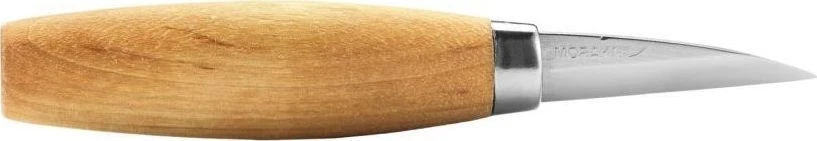 Medžio drožinėjimo peilis Morakniv® 122, tiesus, geležtė 79x2,7mm. Laminuotas plienas, beržinė rankena