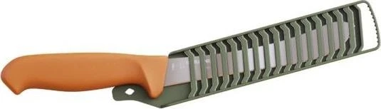 Morakniv Hunting Butcher medžioklinis mėsininko peilis oranžinis, nerūdijantis plienas