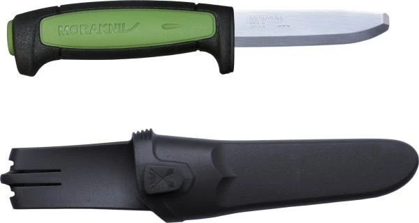 Peilis MORAKNIV® PRO SAFE, Carbon, anglinio plieno geležtė 82x2mm suapvalintas