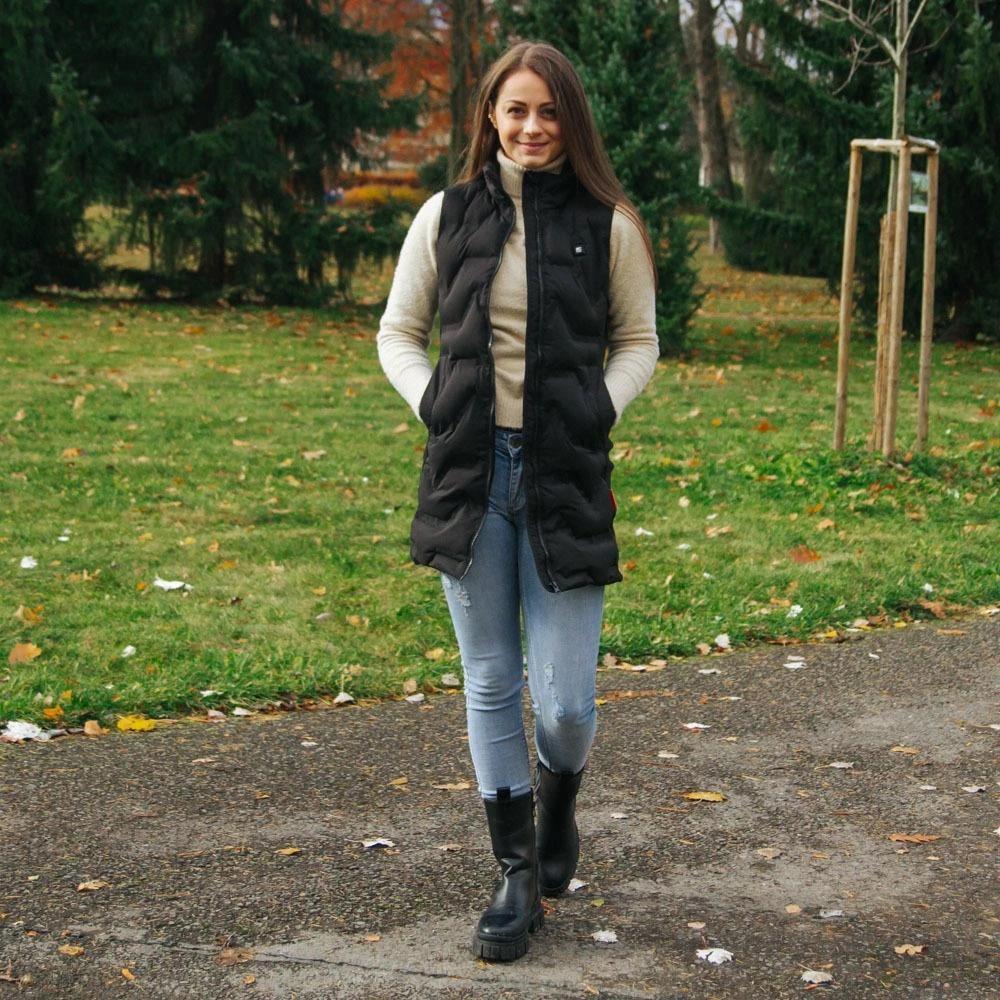 Moteriška šildoma liemenė inSPORTline WARMelong