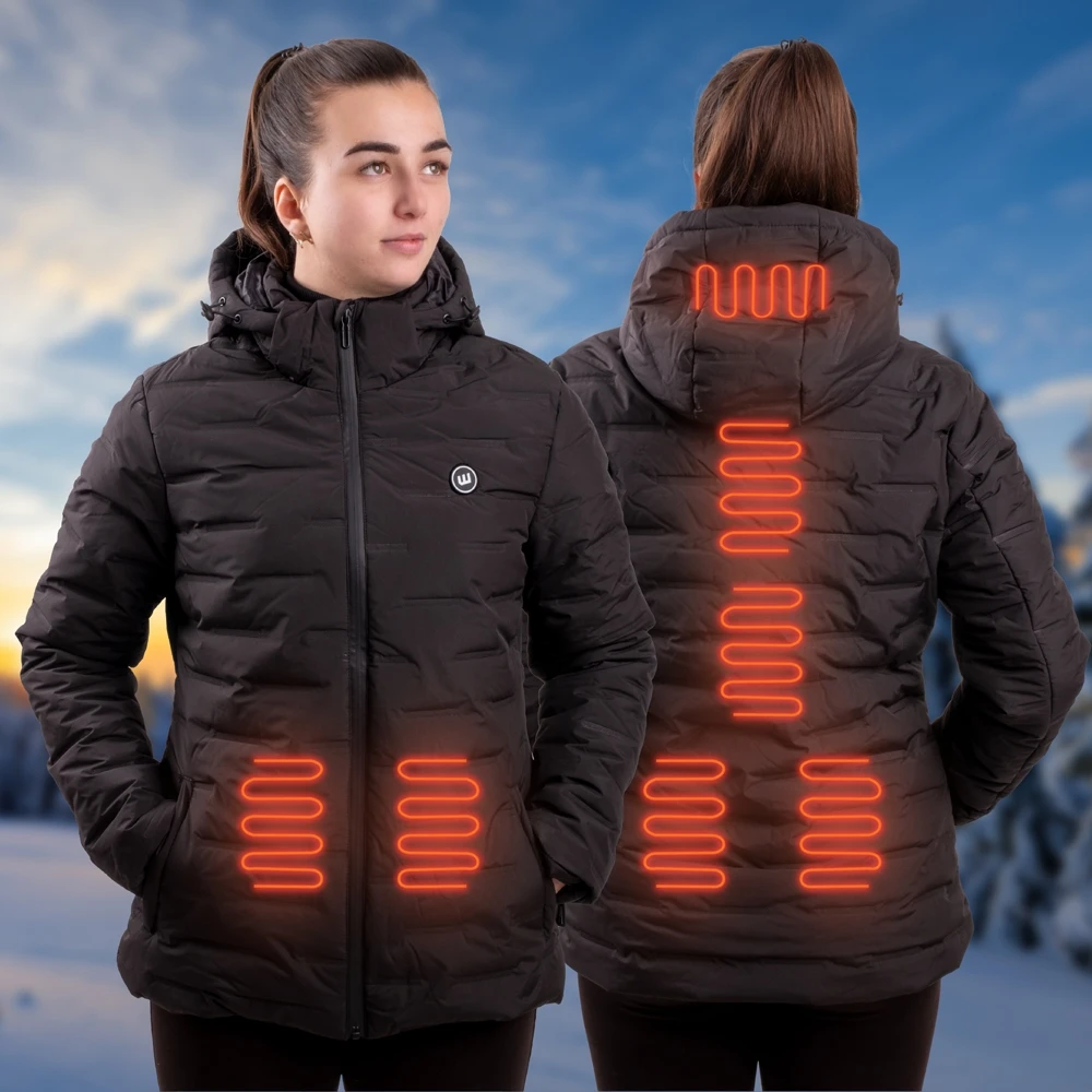 Moteriška šildoma striukė W-TEC HEATborg Lady