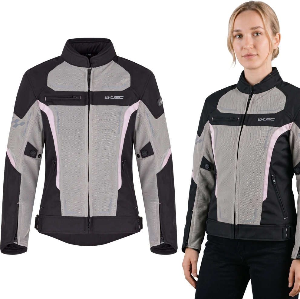 Moteriška vasarinė motociklininko striukė W-TEC Mirelia
