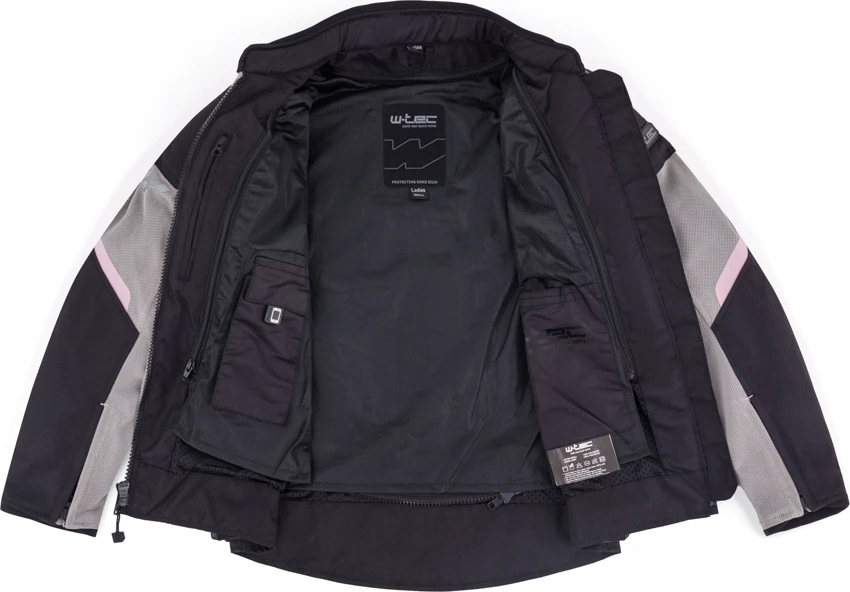 Moteriška vasarinė motociklininko striukė W-TEC Mirelia