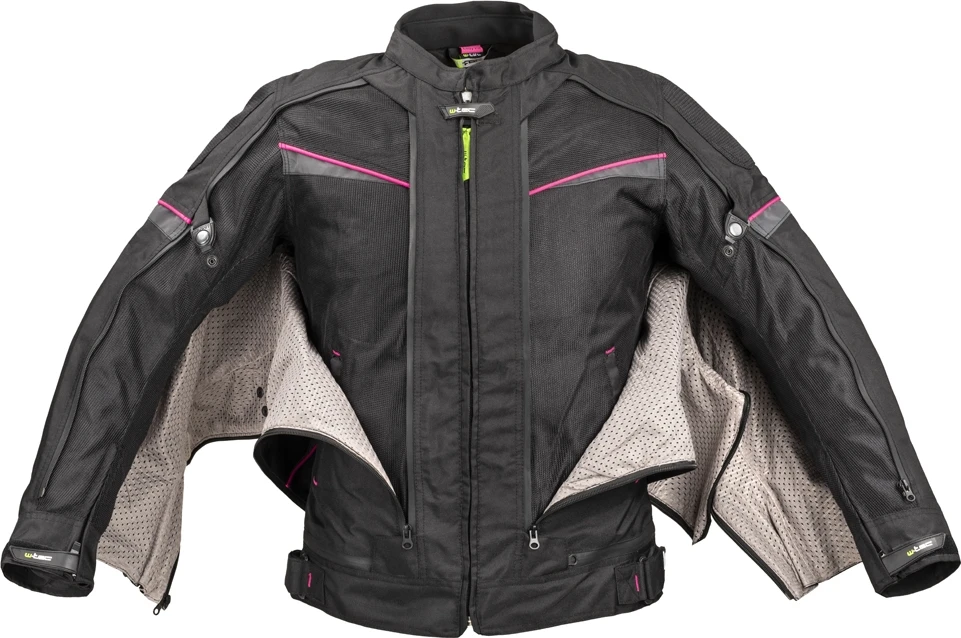 Moteriška motociklininkų striukė W-TEC Progair Lady