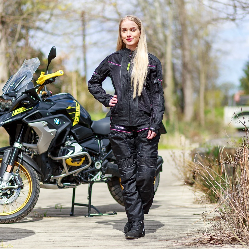 Moteriška motociklininkų striukė W-TEC Progair Lady