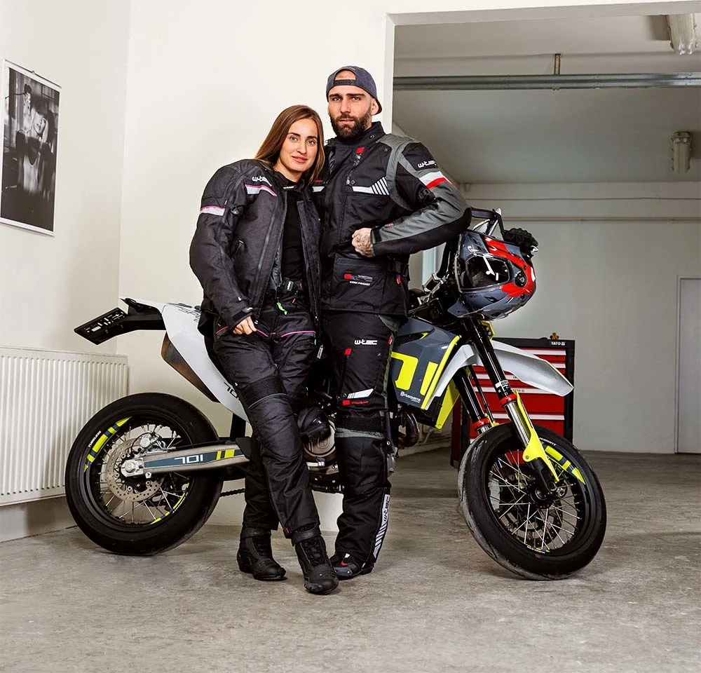 Moteriška motociklininkų striukė W-TEC Progair Lady