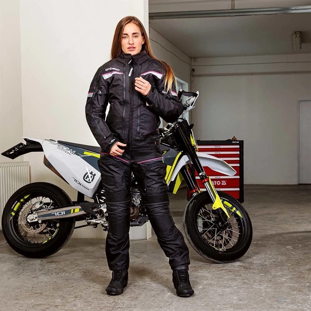 Moteriška motociklininkų striukė W-TEC Progair Lady