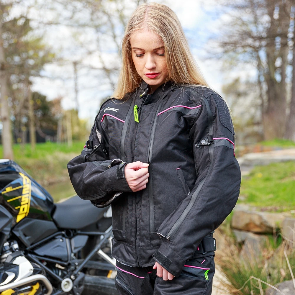 Moteriška motociklininkų striukė W-TEC Progair Lady