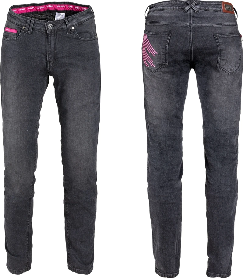 Moteriški moto džinsai Jeans W-TEC Leonarda