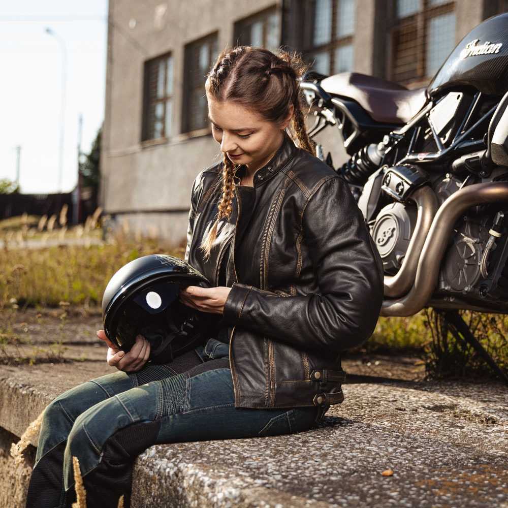 Moteriški moto džinsai W-TEC Bolftyna