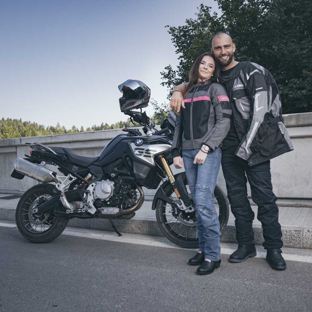 Moteriški moto džinsai W-TEC GoralCE