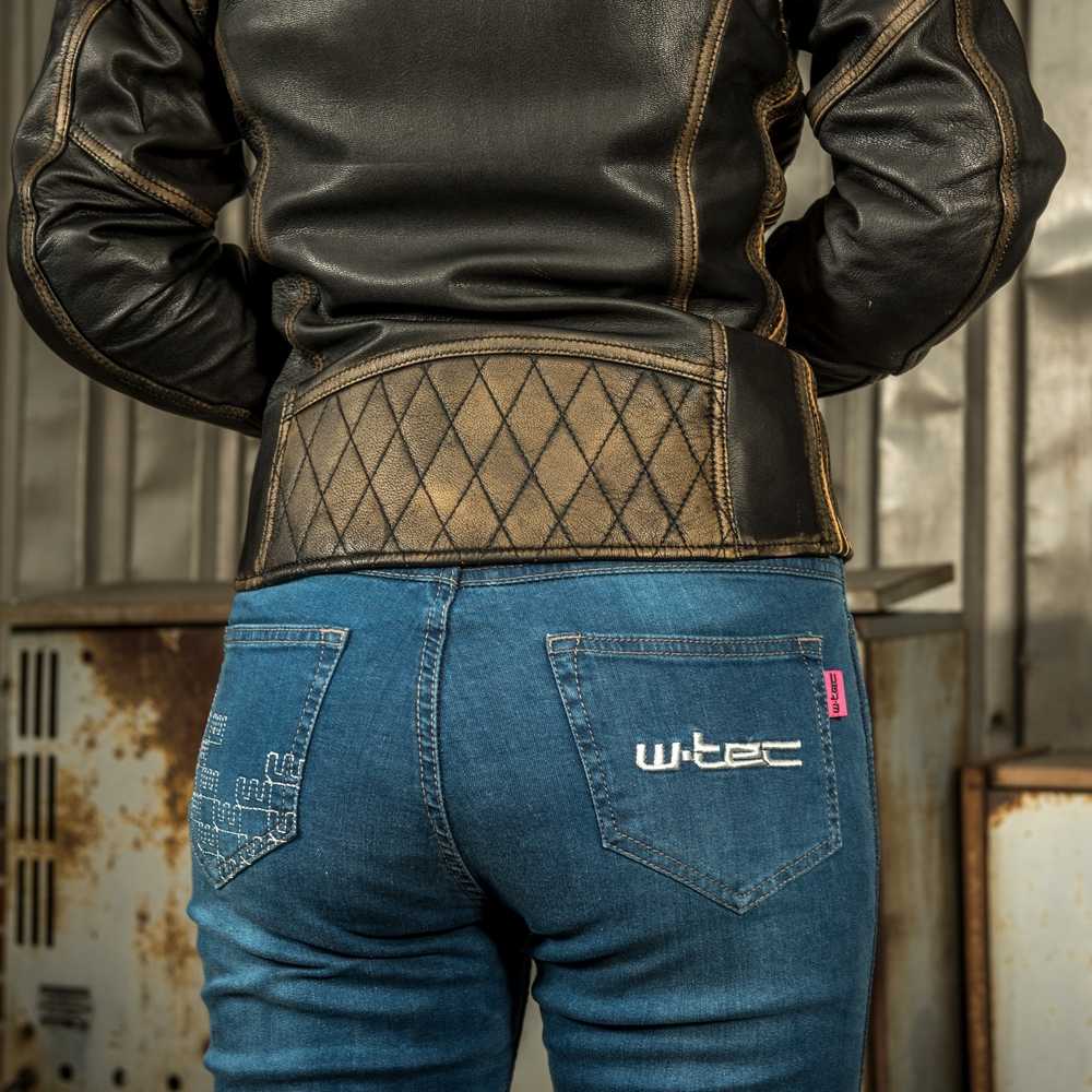 Moteriški moto džinsai W-TEC GoralCE