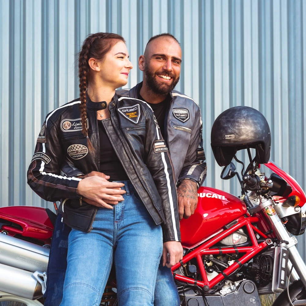 Moteriški moto džinsai W-TEC Panimali
