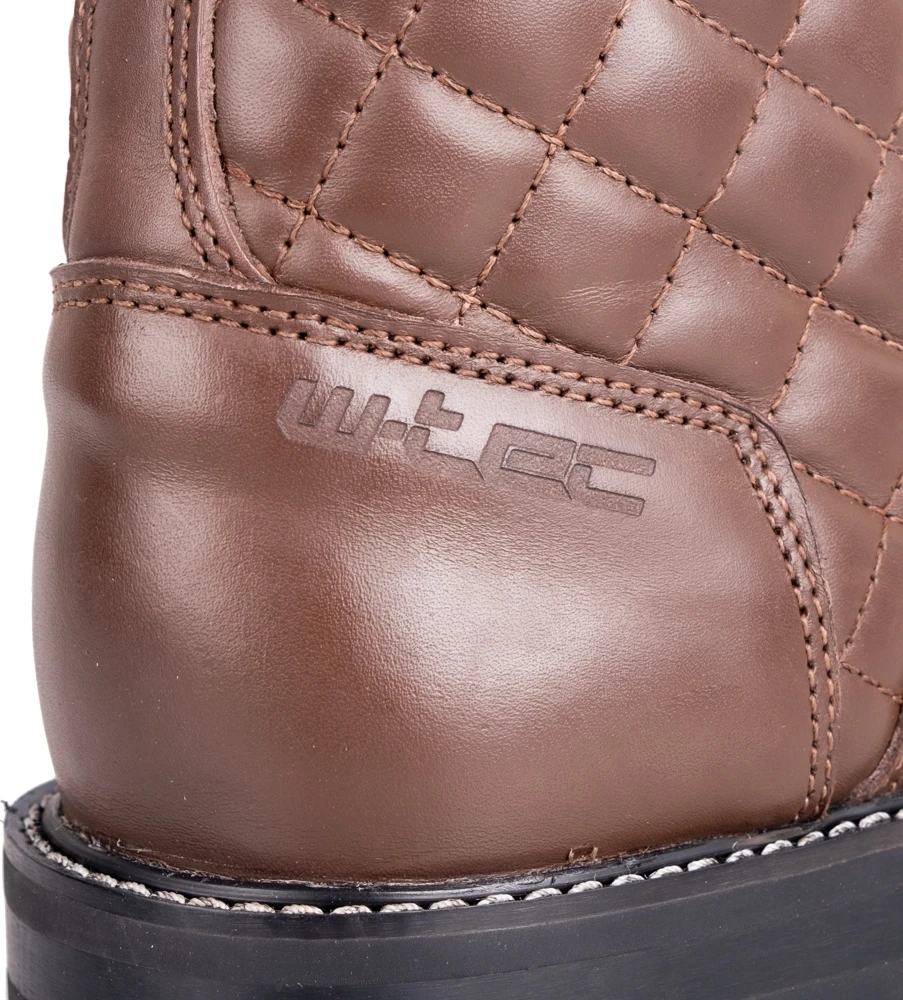 Moteriški motociklininkų batai W-TEC Leocia Brown