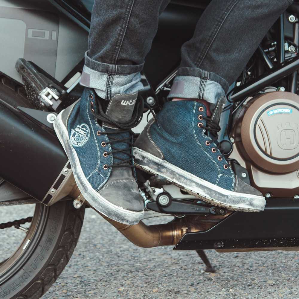 Moto batai W-TEC Denimo