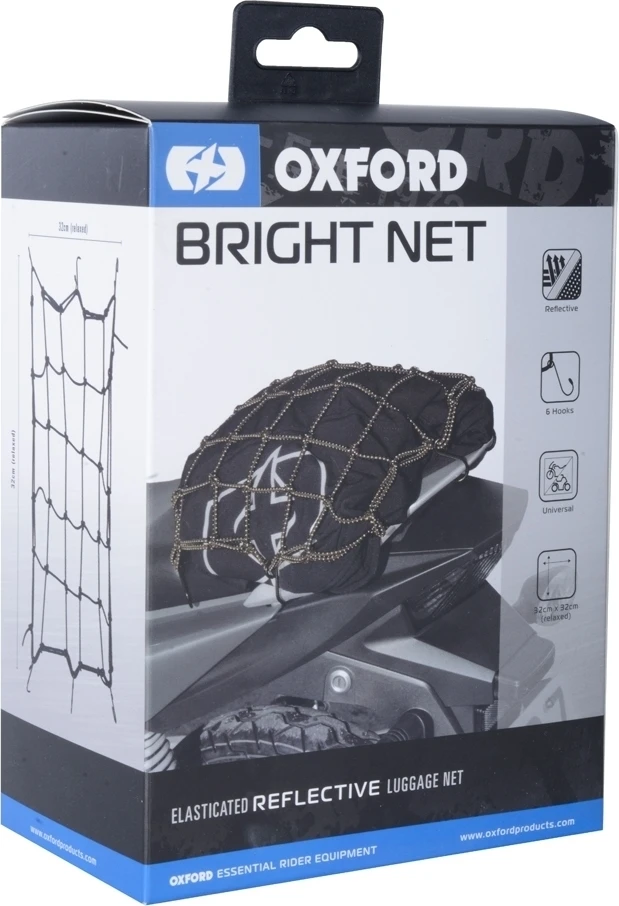 Moto krepšys Net Oxford Bright 15x38.1cm