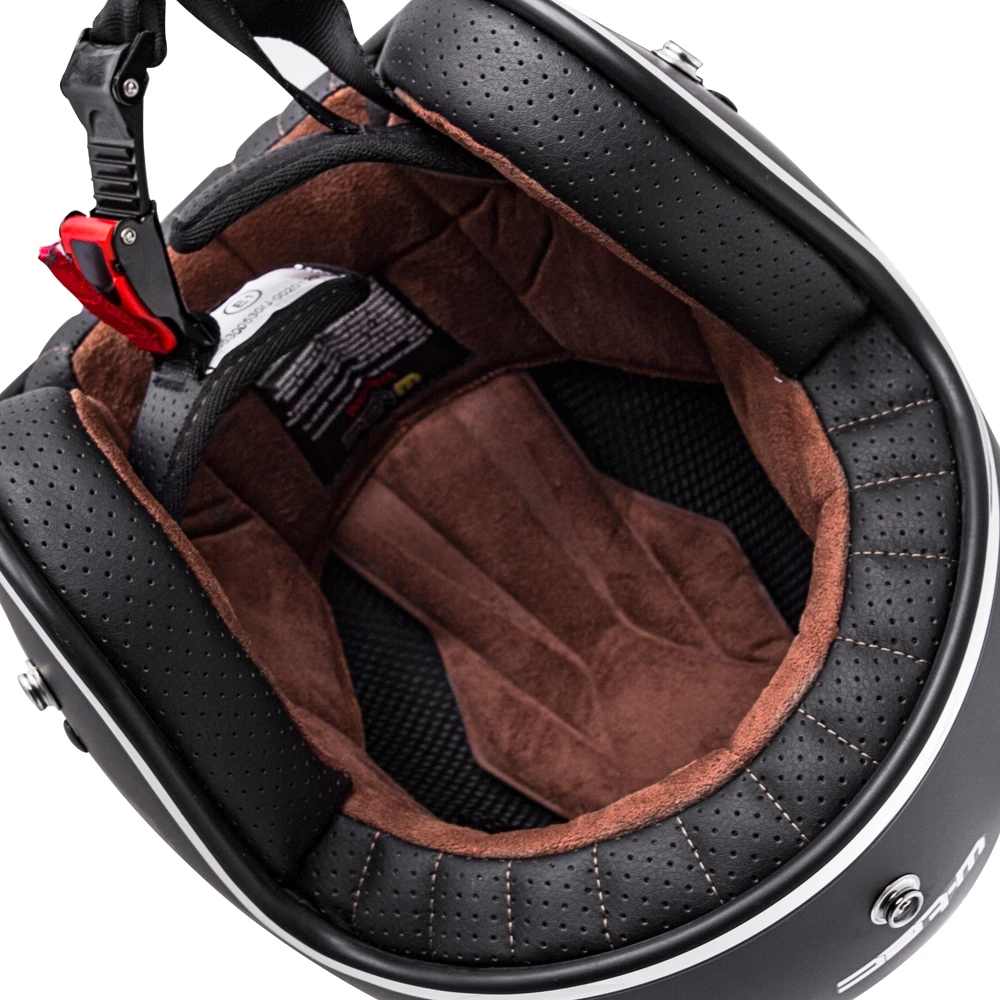 Moto šalmas W-TEC V541 Juodas Heart