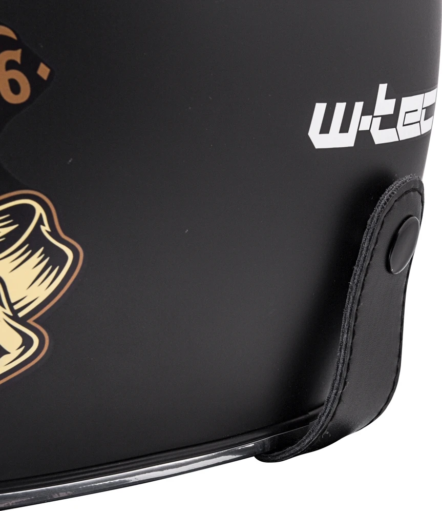 Moto šalmas W-TEC V541 Juodas Heart
