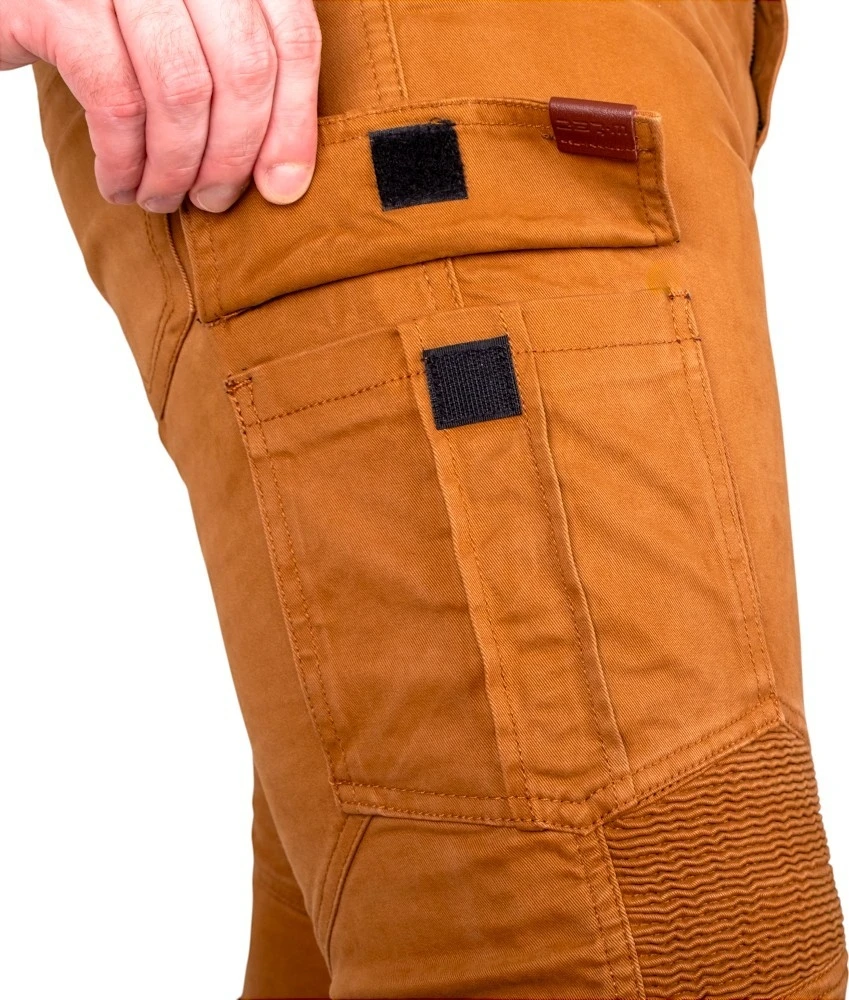 Motociklininkų džinsai W-TEC Wallbridge Caramel