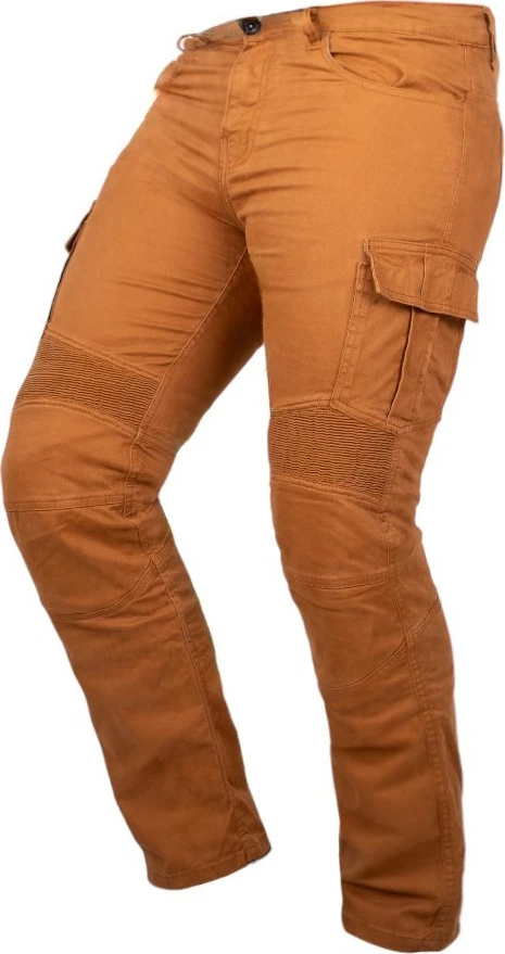 Motociklininkų džinsai W-TEC Wallbridge Caramel