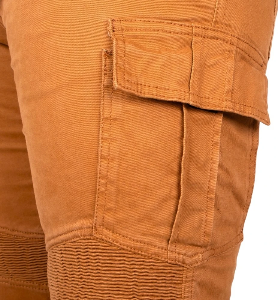 Motociklininkų džinsai W-TEC Wallbridge Caramel