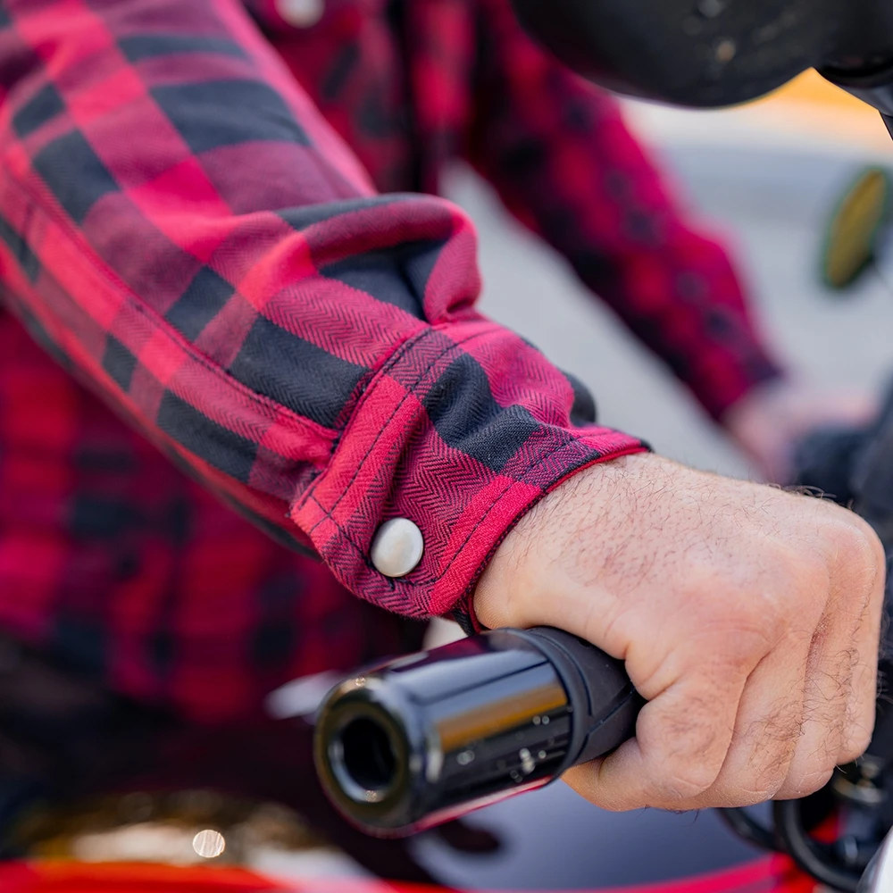 Motociklininko marškiniai BOS Lumberjack