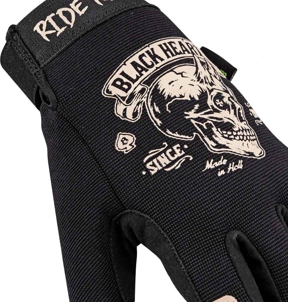 Motociklininko pirštinės W-TEC Juodas Heart Rioter