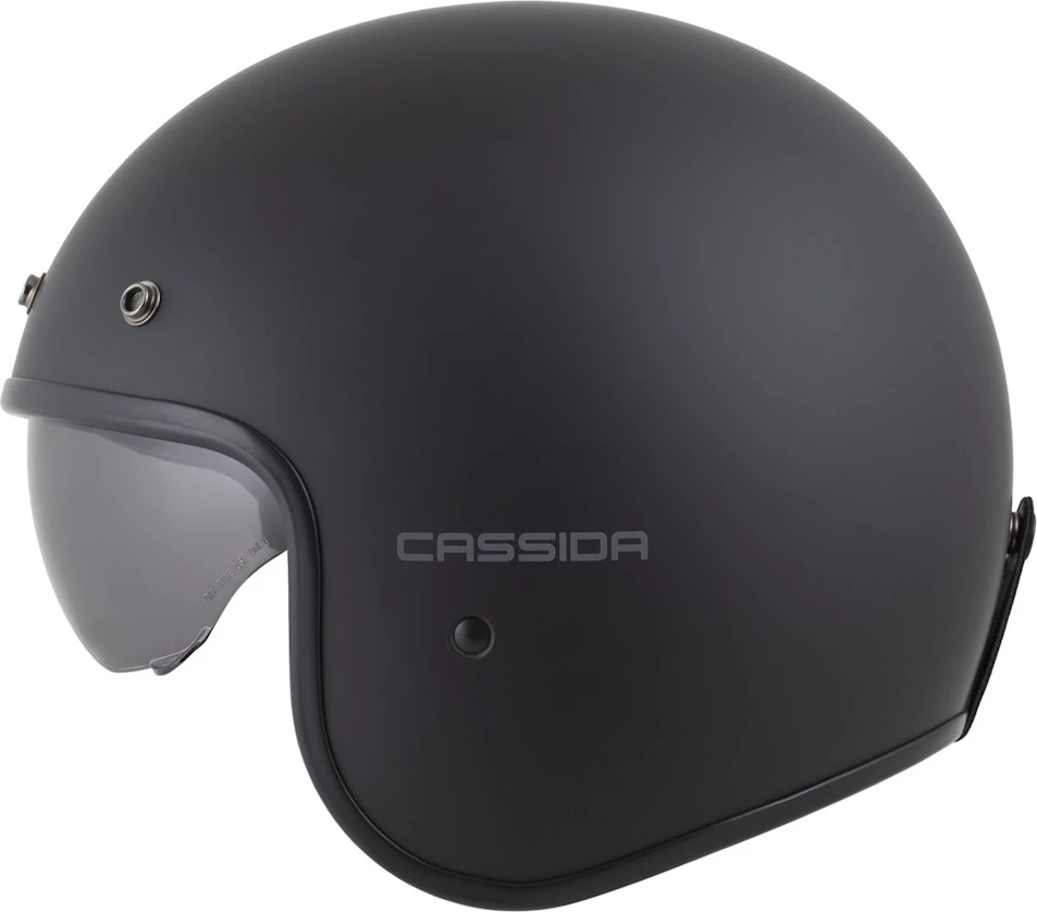 Motociklo šalmas Cassida Oxygen Solid 2.0 matinė juoda/tamsiai pilka