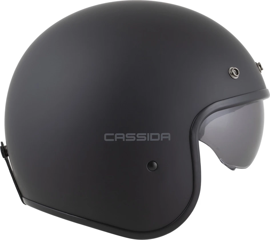 Motociklo šalmas Cassida Oxygen Solid 2.0 matinė juoda/tamsiai pilka