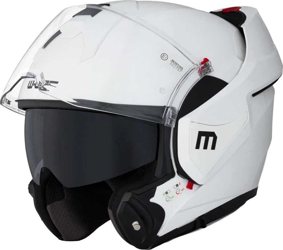 Motociklininko šalmas su pakeliamu žandikauliu W-TEC Sabron P/J