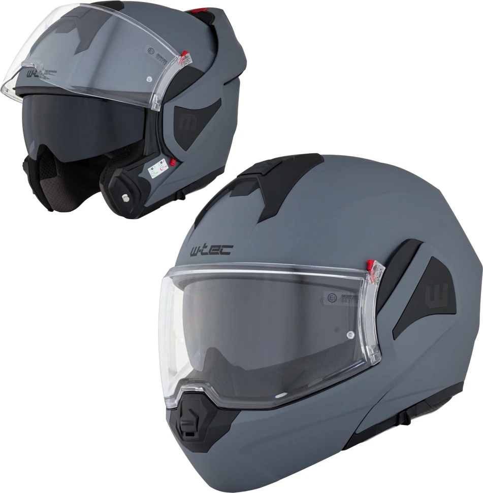 Motociklininko šalmas su pakeliamu žandikauliu W-TEC Sabron P/J