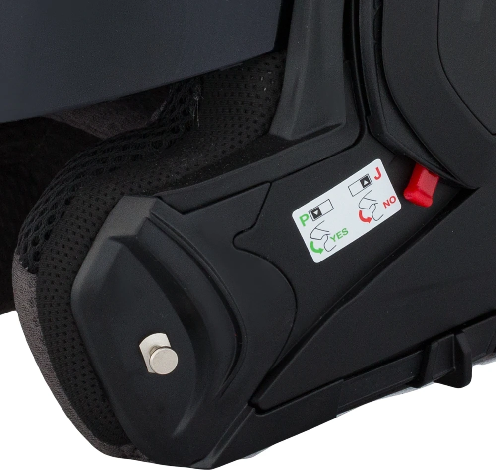 Motociklininko šalmas su pakeliamu žandikauliu W-TEC Sabron P/J