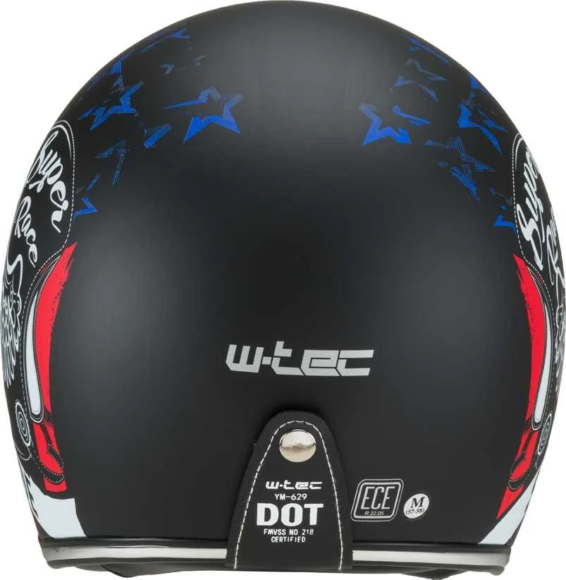Motociklininko šalmas W-TEC Café Racer