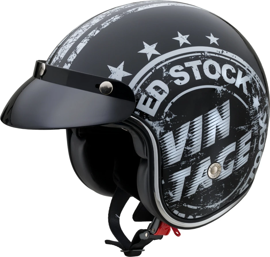 Motociklininko šalmas W-TEC Café Racer