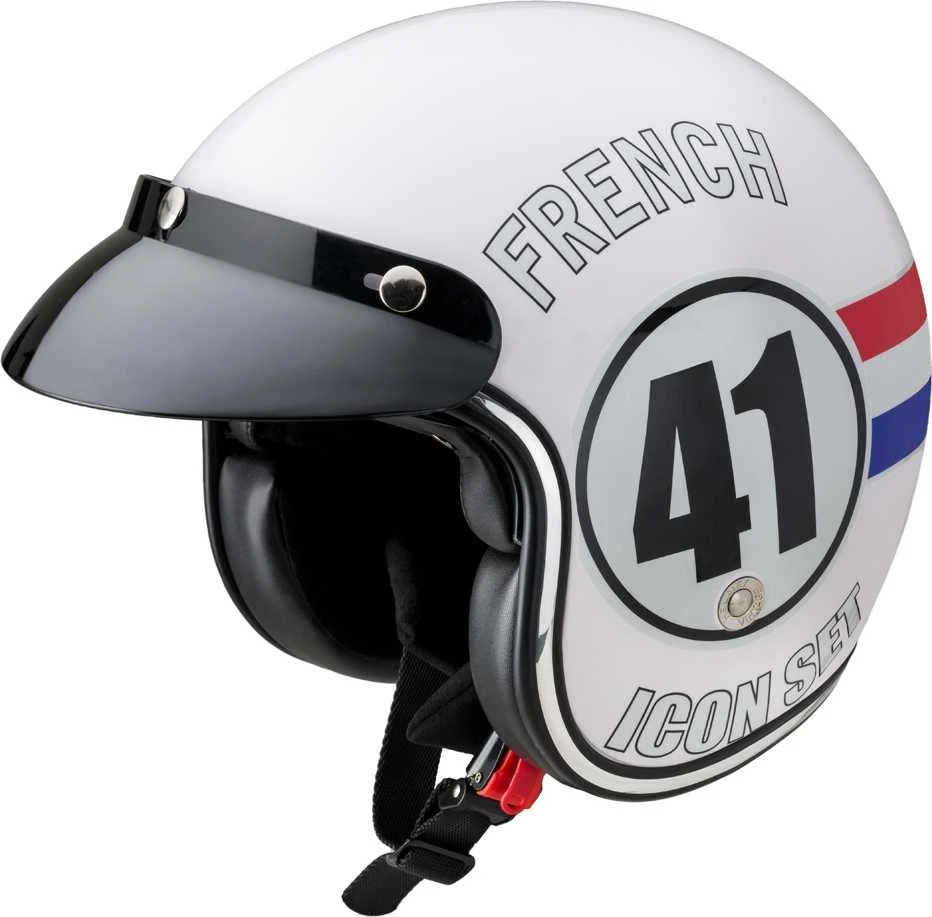 Motociklininko šalmas W-TEC Café Racer