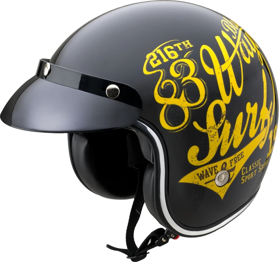 Motociklininko šalmas W-TEC Café Racer