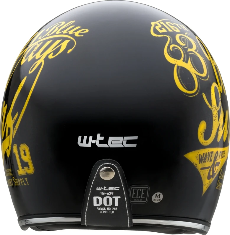 Motociklininko šalmas W-TEC Café Racer