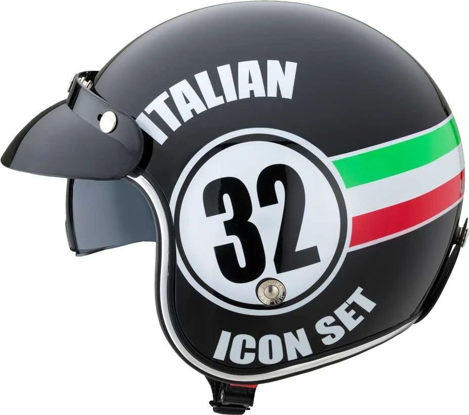 Motociklininko šalmas W-TEC Café Racer