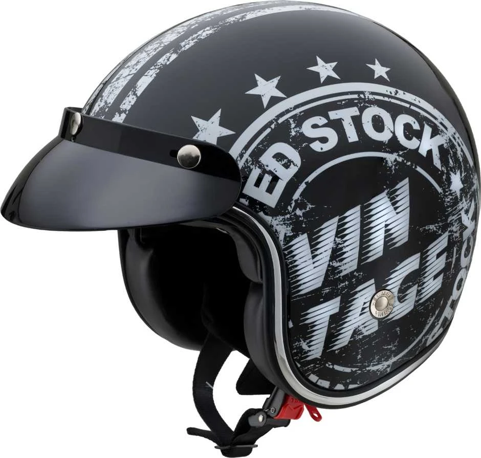 Motociklininko šalmas W-TEC Café Racer