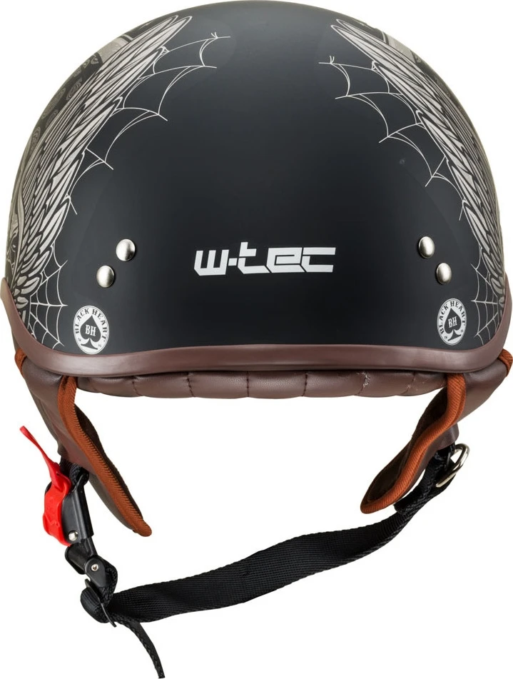 Motociklininko šalmas W-TEC Juodas Heart Longroad